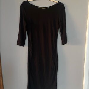 Seraphine maternity dresses. Size 4. Set of 2. Black and blue